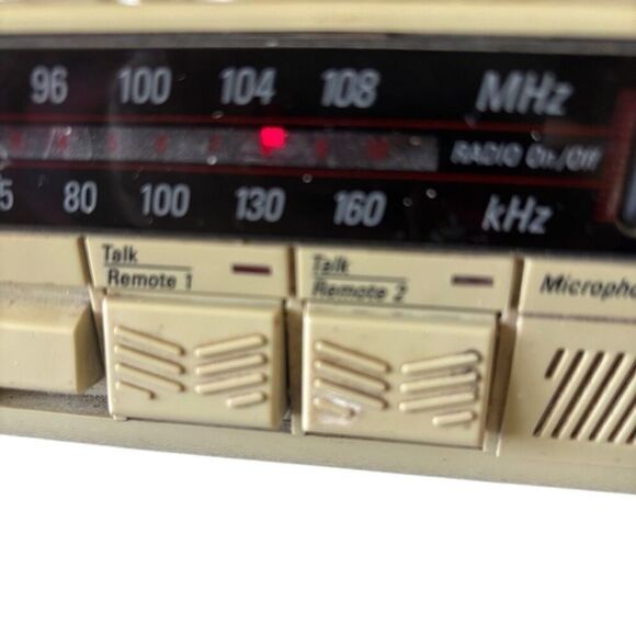 GE Spacemaker Clock Radio Intercom Model 7-4295A - Picture 2 of 8